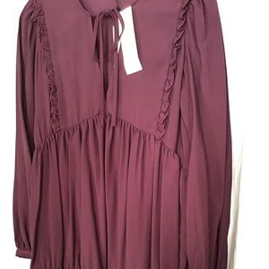 Zara milkmaid dress NWT sz. xxs